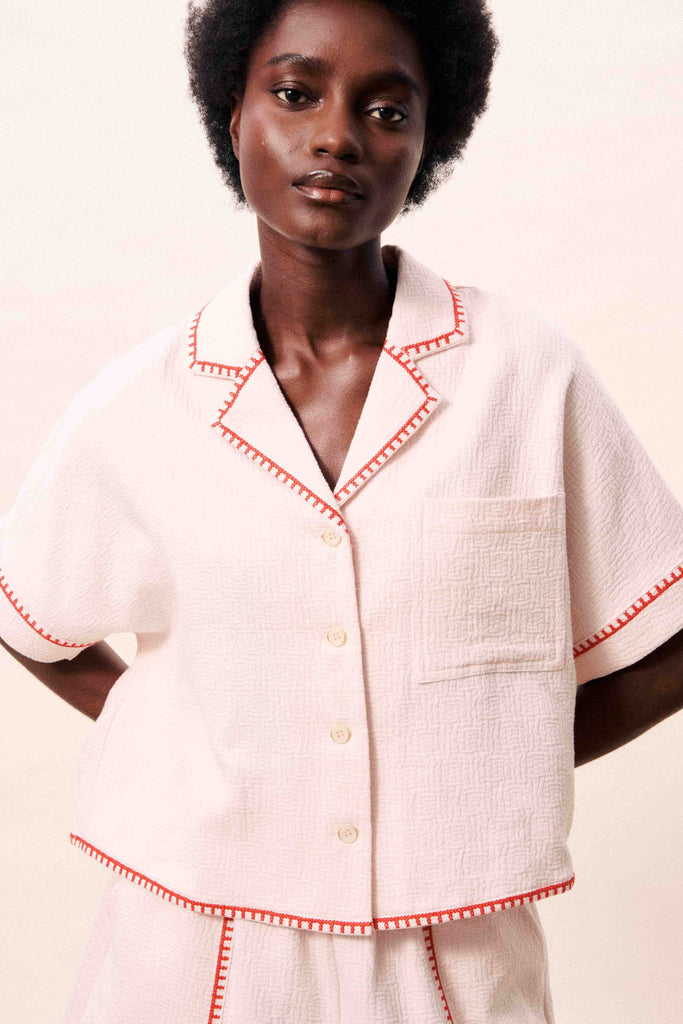 Chemise Isalya rose pâle FRNCH Québec, Canada