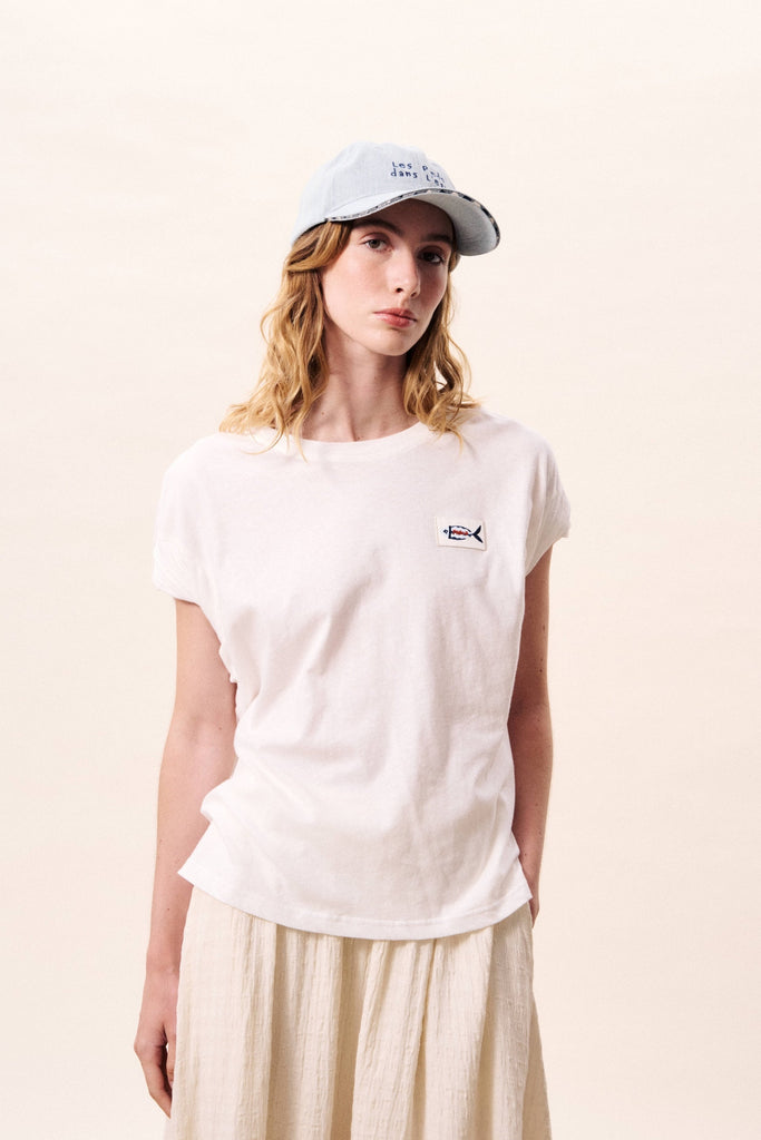 T-shirt Lindos blanc FRNCH Québec, Canada