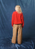 Sweatshirt rouge femme Québec, Canada