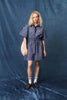 Robe à carreaux Aeeurra bleu marine FRNCH Québec, Canada