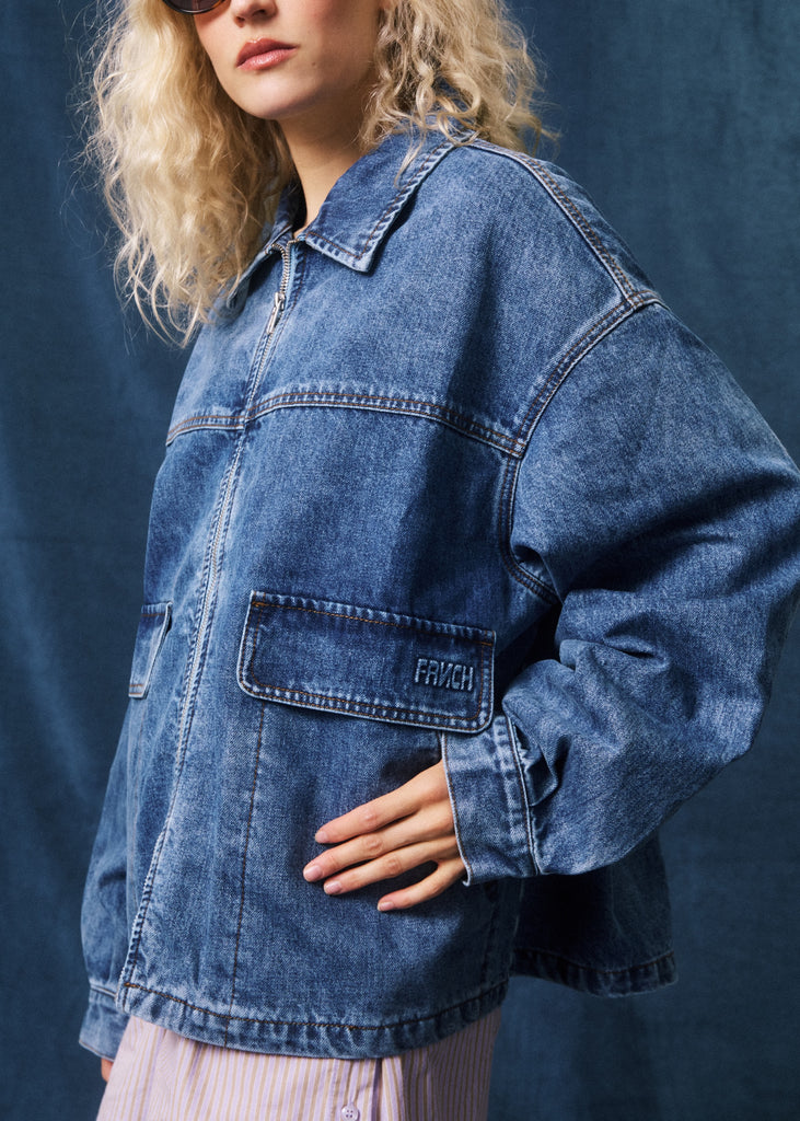 Veste Chiara bleu jean FRNCH Québec, Canada