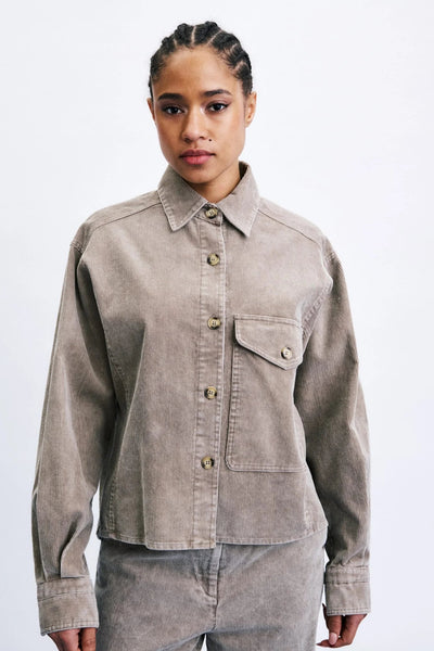 Chemise Gazi gris FRNCH Québec, Canada