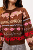 Cardigan ABYSSIN Marron glace FRNCH Québec, Canada