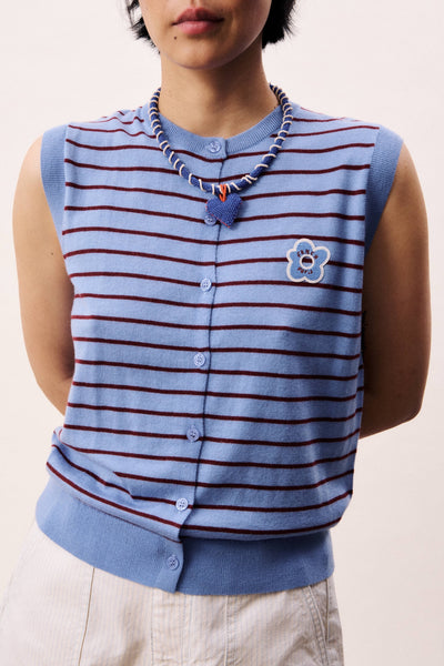 Cardigan Glacier bleu lavande FRNCH Québec, Canada