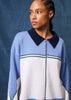 Cardigan zippé Narcisa bleu FRNCH Québec, Canada