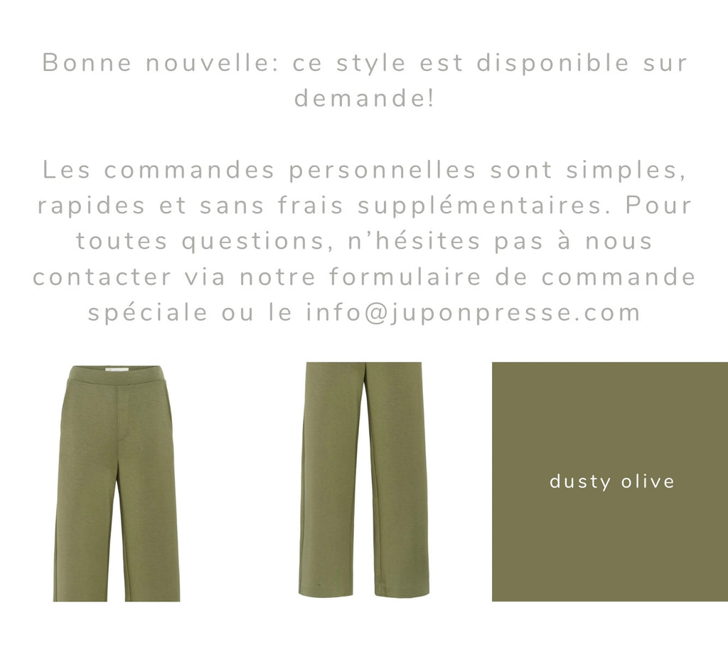 Pantalon GincetteIW dusty olive InWear Québec, Canada