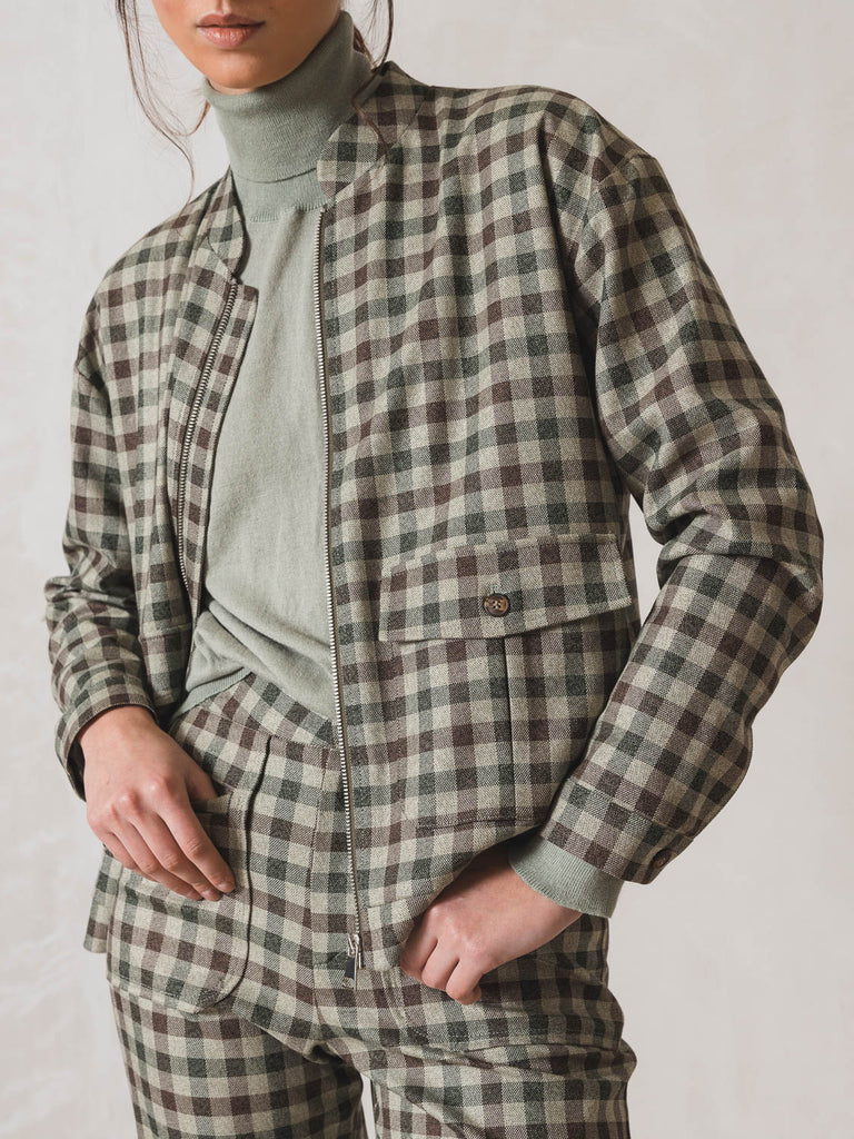 Pantalon à carreaux Indi & Cold Québec Canada