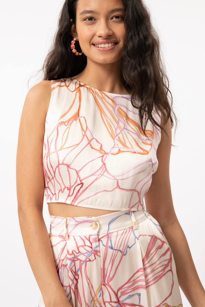 Lola pastel sketcth FRNCH disponible chez Jupon Pressé, Québec, Canada