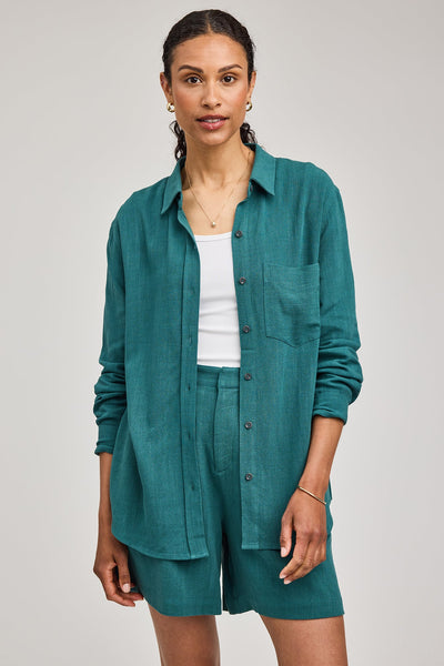 Chemise Portia lagoon Gentle Fawn Québec, Canada