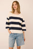 Pull rayé Amina marine Gentle Fawn Québec Canada