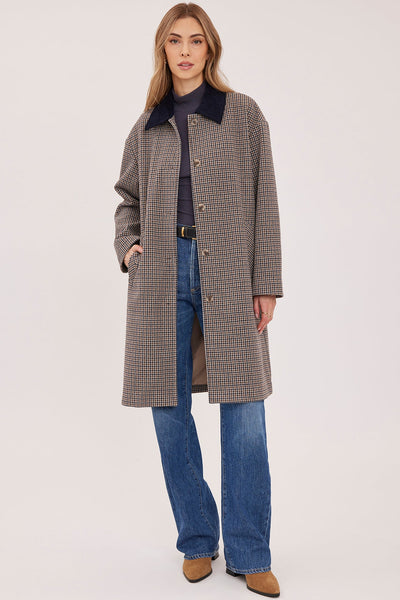 Manteau d'automne Millie - tweed marine Gentle Fawn Québec, Canada