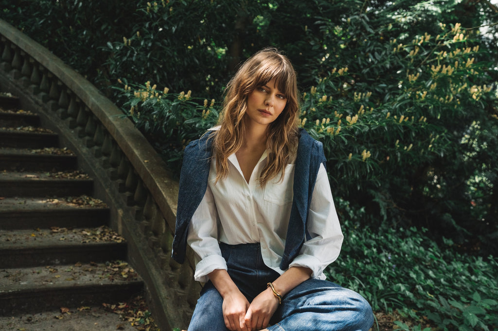Chemisier en denim foncé femme Québec, Canada