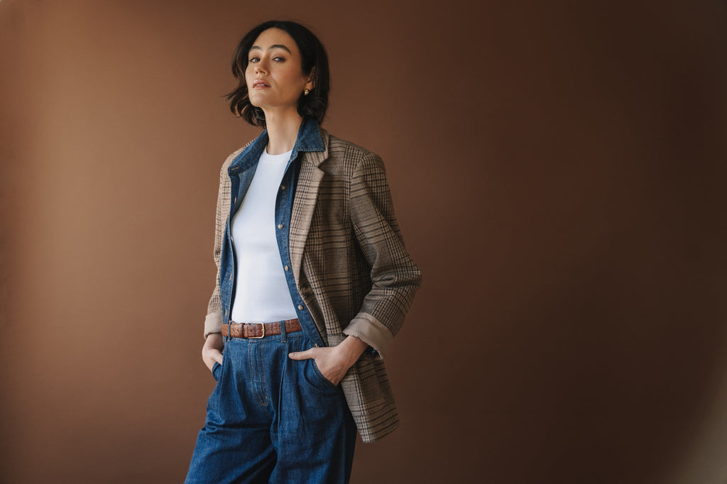 Blouse en denim femme Québec, Canada