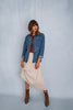 veste denim oversize