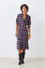 Robe effet tartan boutonnée Cecily Suncoo Québec, Canada
