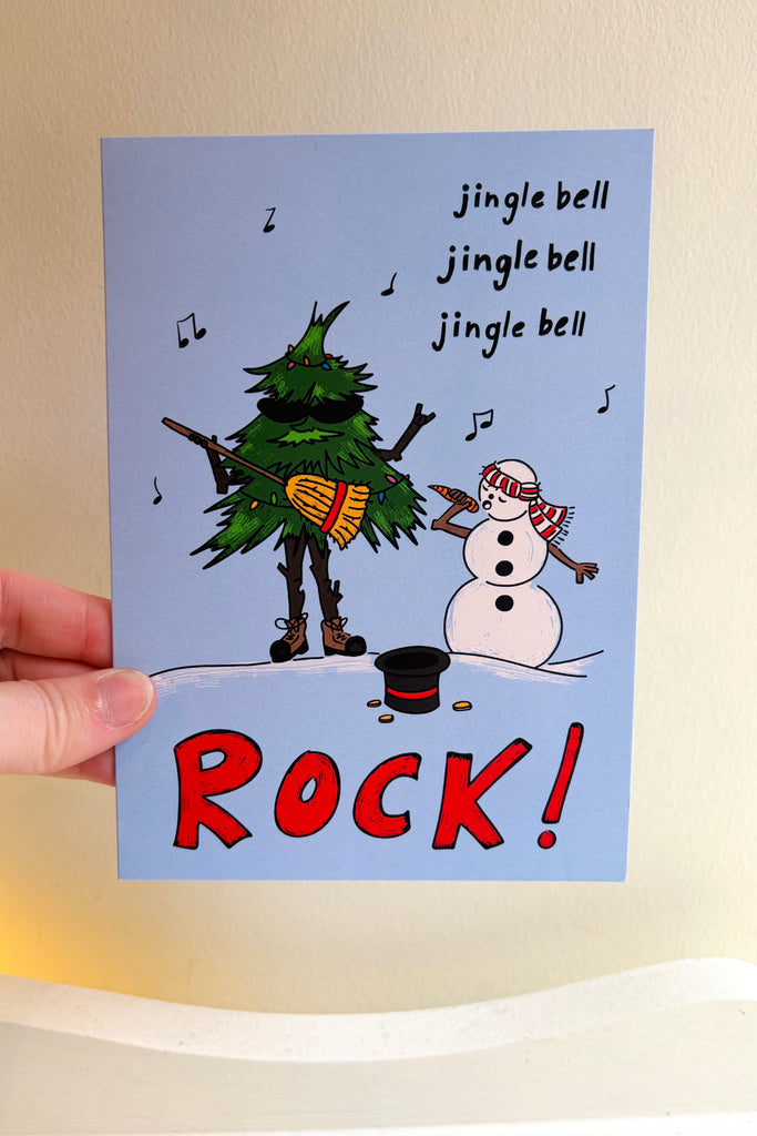 Carte de noël Jingle Bell par La Kapine Québec, Canada