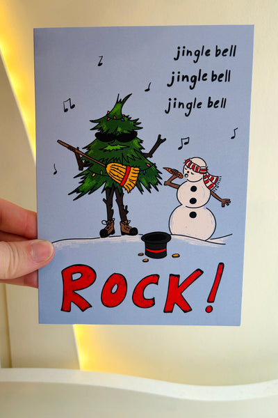 Carte de souhaits Jingle Bell par La Kapine Québec, Canada
