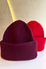 Tuque en laine mérinos Lucy bourgogne par Naïf Québec, Canada