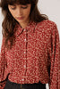 Chemise imprimé ethnique cerise Indi and Cold Québec, Canada