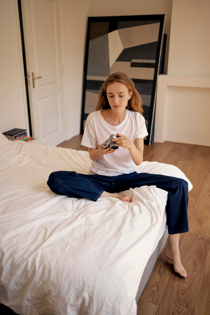 Tee-shirt Alma - white INWEAR chez Jupon Pressé, Québec, QC, Canada
