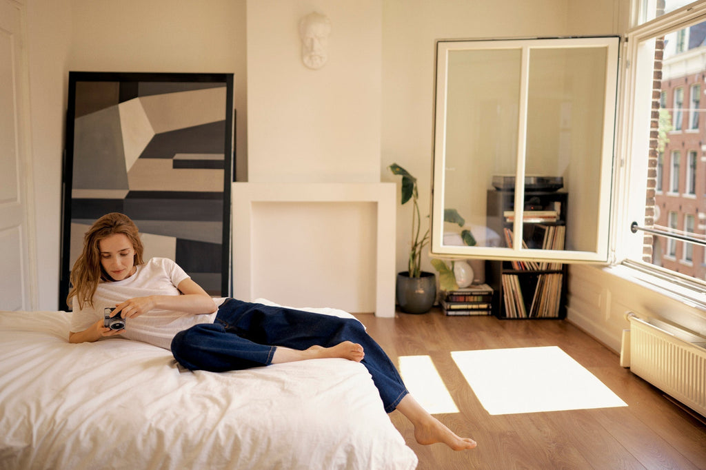 Top blanc manches courtes