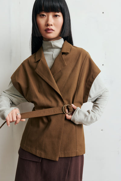 Veste sans manches Jena - kaki Gravel Québec, Canada