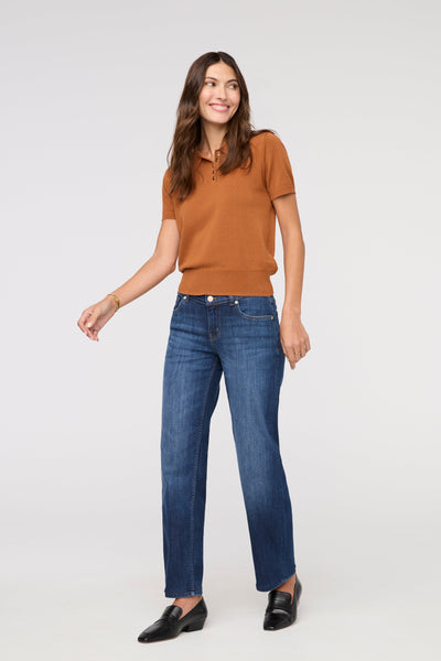 Performance Denim Mid Rise Straight Québec, Canada