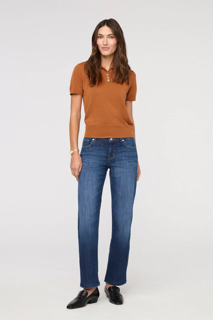 Performance Denim Mid Rise Straight  Canada