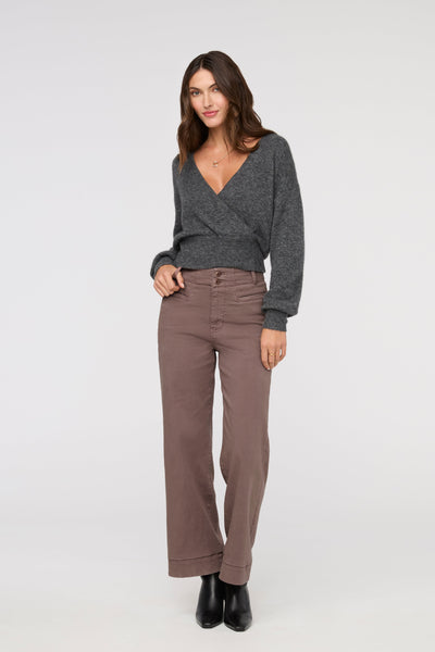 LuxTwill High Rise Trouser DU/ER Québec, Canada