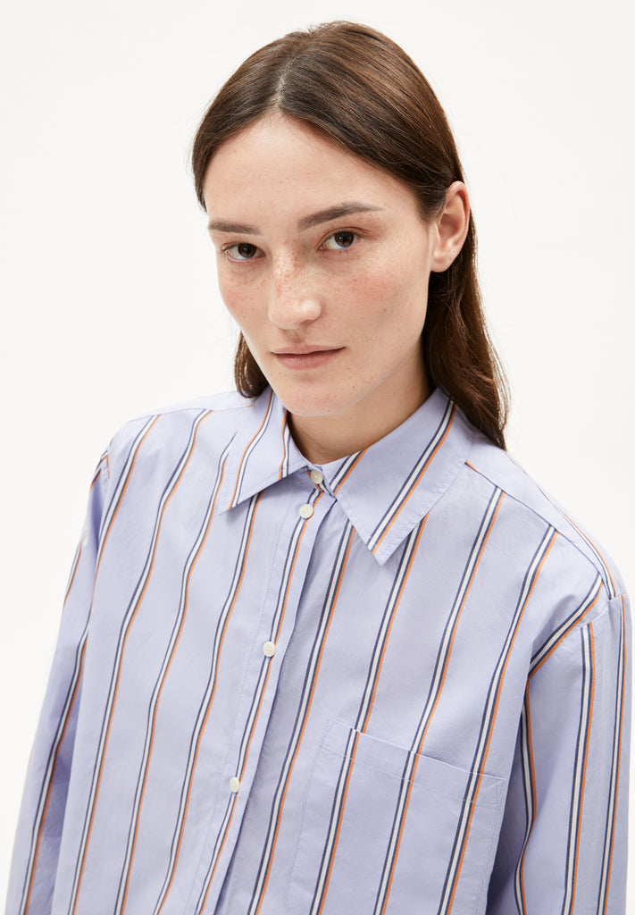 HALIAA STRIPED Blouse made of Organic Cotton