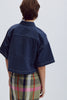 Chemise Iris marine Ève Gravel Canada