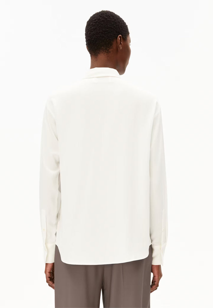 chemise viscose blanche femme