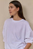Sweatshirt léger blanc pur Yaya  Québec, Canada