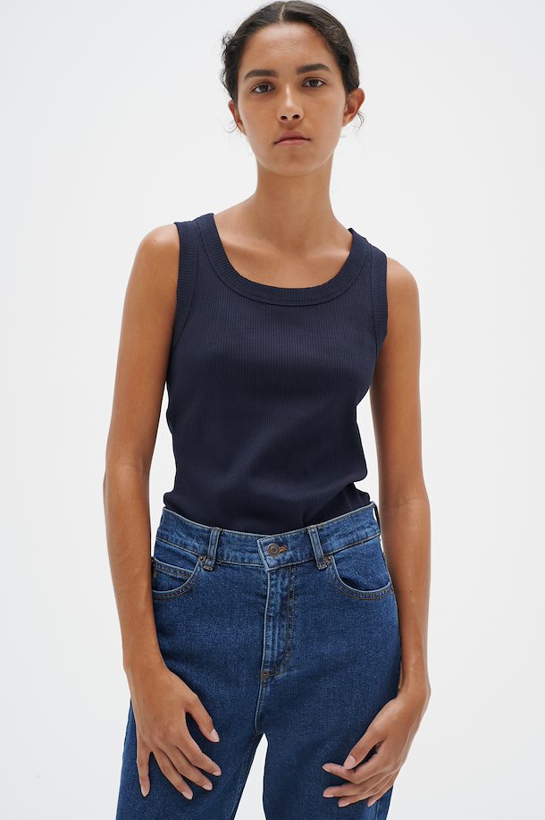 Camisole Dagna marine blue InWear dispo chez Jupon Pressé Québec Canada