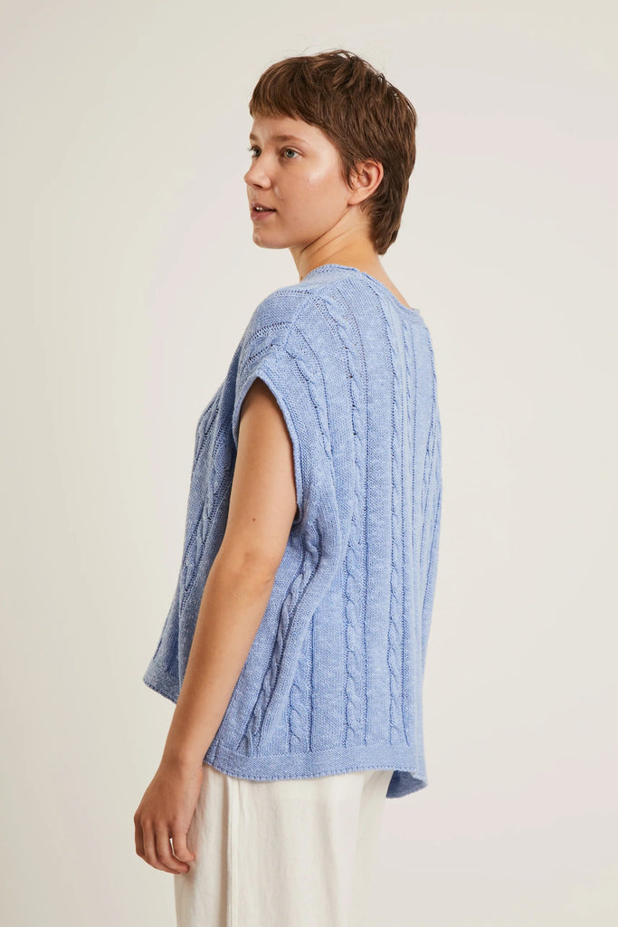 Débardeur ample Rosa bleu ciel Naïf Québec, Canada
