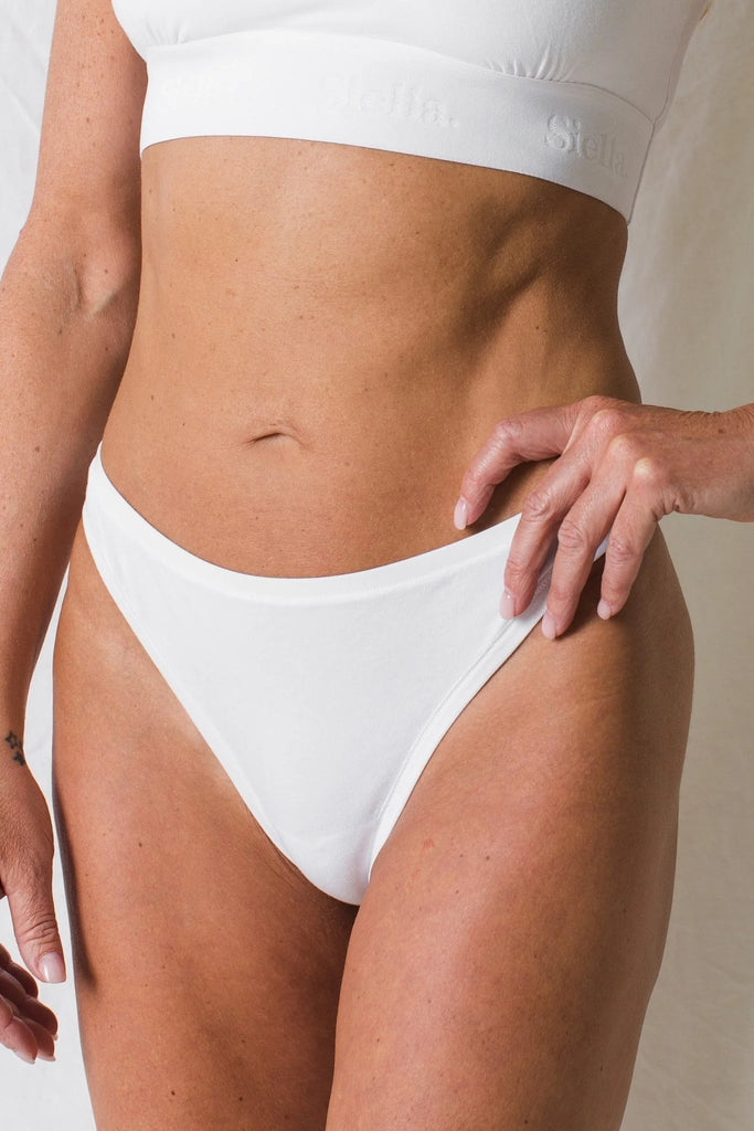 Culotte blanche coton sales