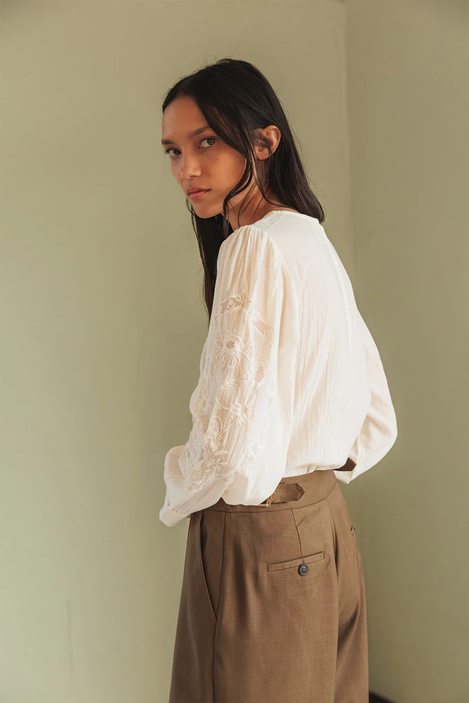 Blouse brodée romantique Indi & Cold  Canada