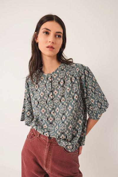 Blouse à smock Indi & Cold Québec, Canada