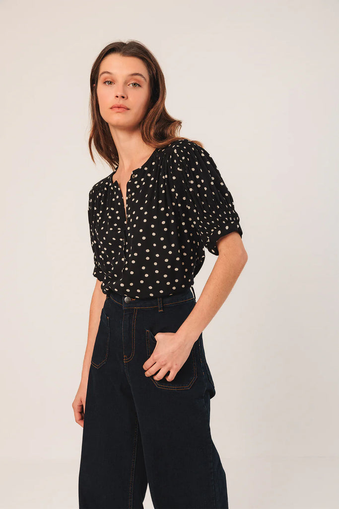Blouse manches bouffantes Indi & Cold Québec, Canada