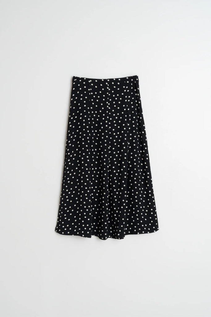 Jupe noir à pois blanc québec
