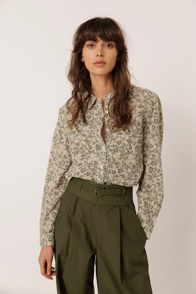 Chemise Western fleurs ardoise Indi & Cold Québec, Canada