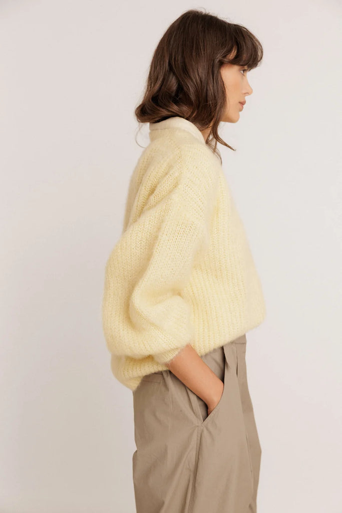 Pull mohair effet brossé Indi & Cold Québec, Canada