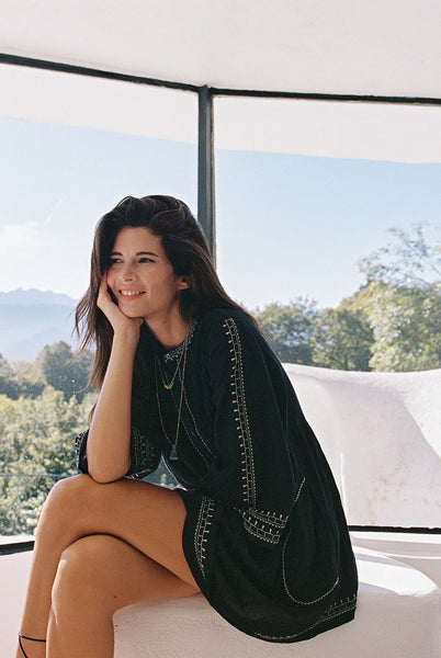 Robe à broderies contrastées Indi & Cold Québec, Canada