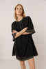 Robe noir à broderies Indi & Cold Québec, Canada