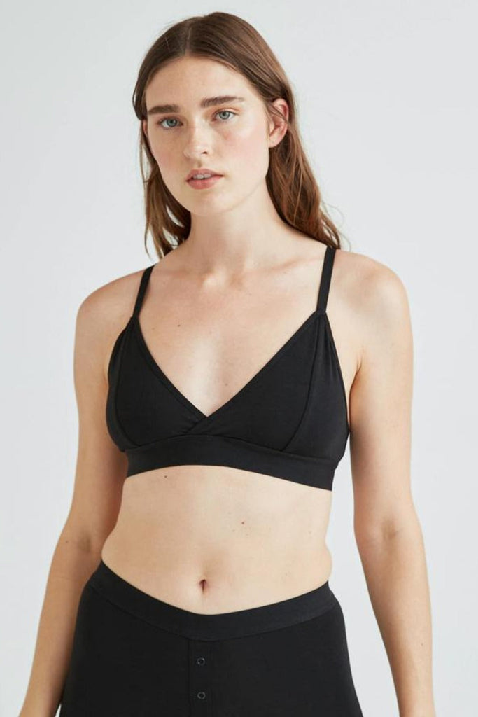 Bralette Classic - black RICHERPOORER Jupon Pressé QUÉBEC Canada